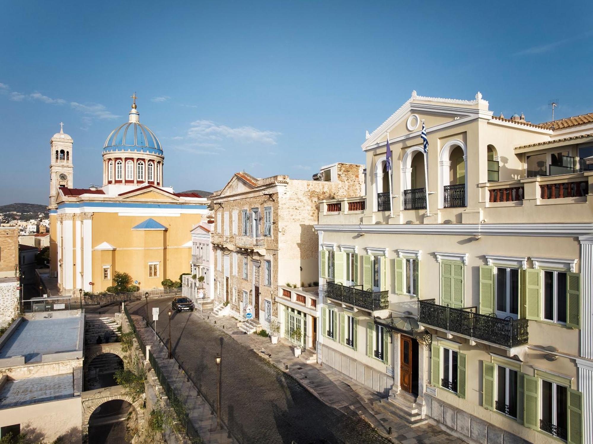 Syrou Melathron Hotel Ermoupoli Exterior photo