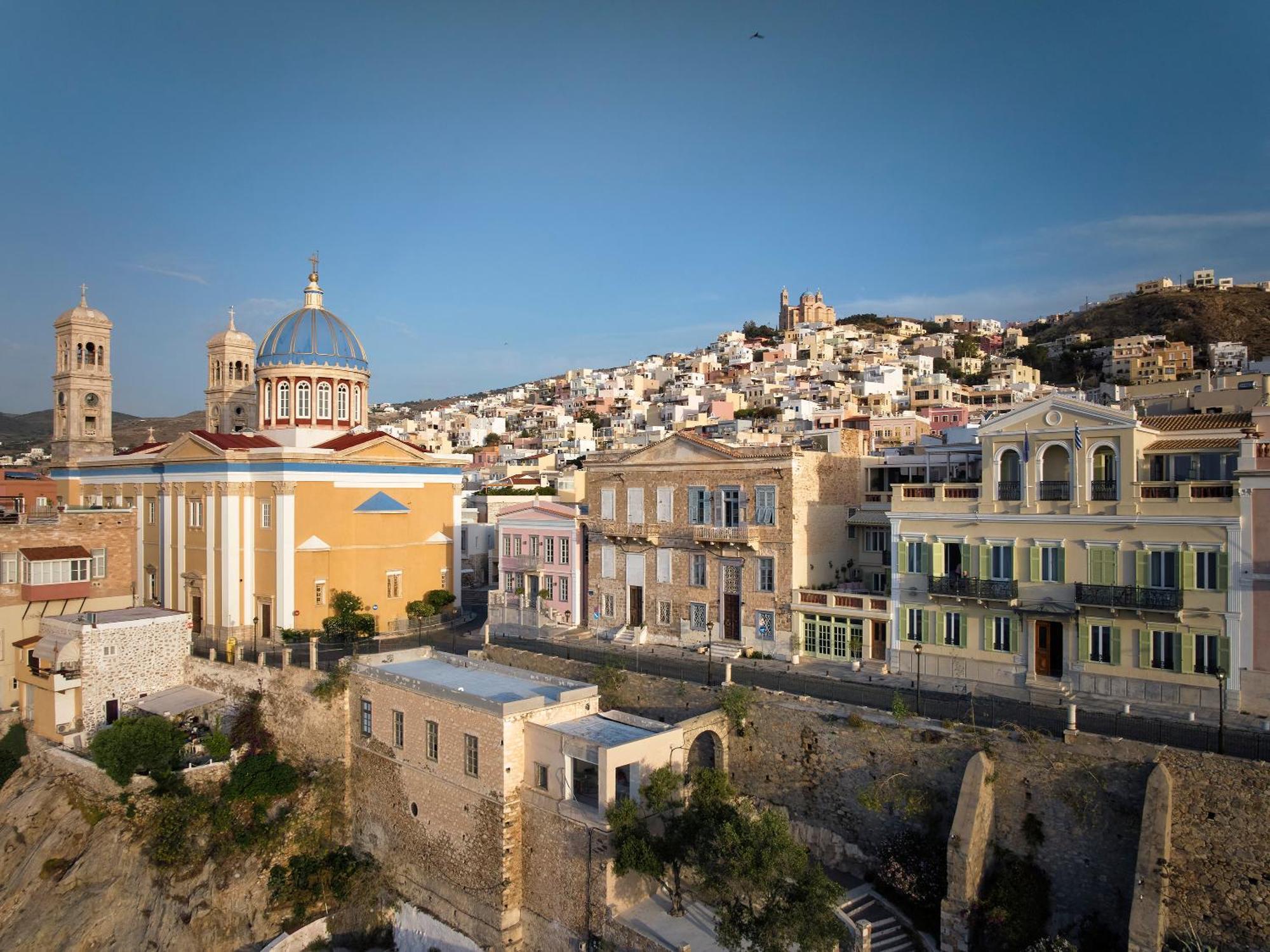 Syrou Melathron Hotel Ermoupoli Exterior photo